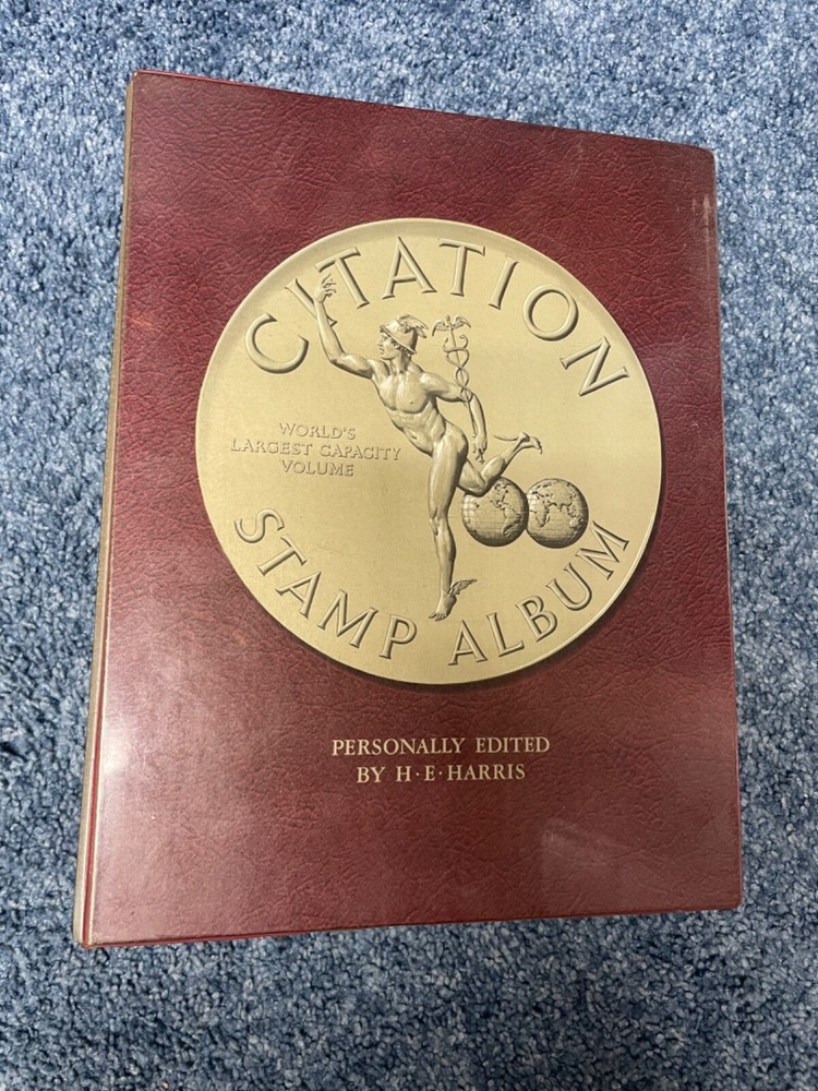 Citation World Largest Stamp Gigantic Album Loaded With Stamps (Video w/ Pages)