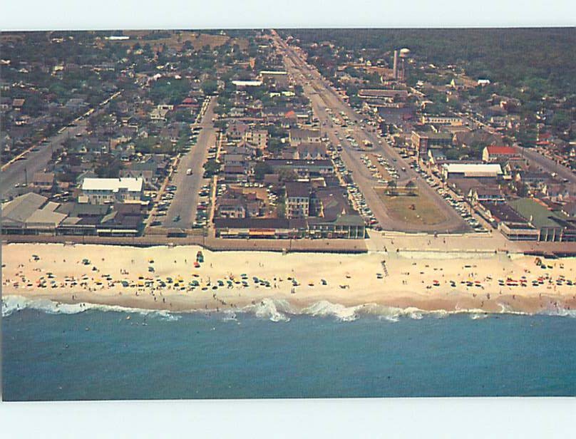 Unused Pre-1980 SCENE AT BEACH Rehoboth Beach Delaware DE : clearance M6514@