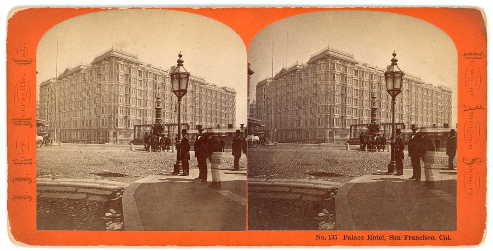 SAN FRANCISCO SV - Palace Hotel - JJ Reilly 1870s