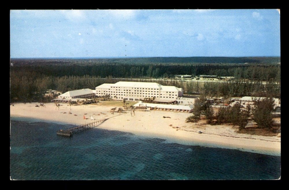 Emerald Beach Hotel Nassau Bahamas Oceanfront Private Postcard