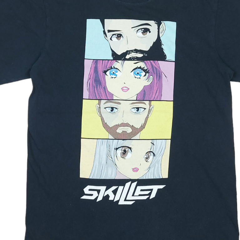 Skillet band VTG T-shirt Black Short sleeve All Sizes 2F05