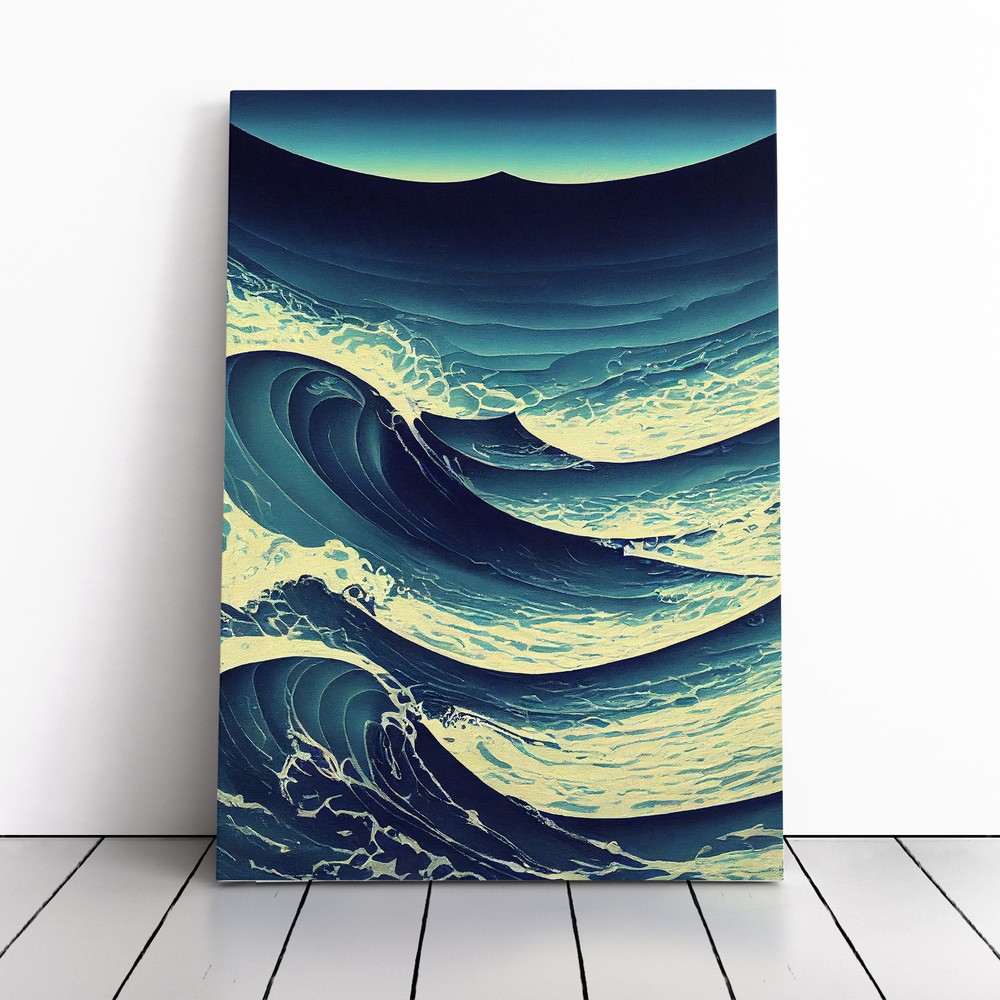 Seascape Ocean Design Vol.2 Canvas Wall Art Print Framed Picture Home Decor