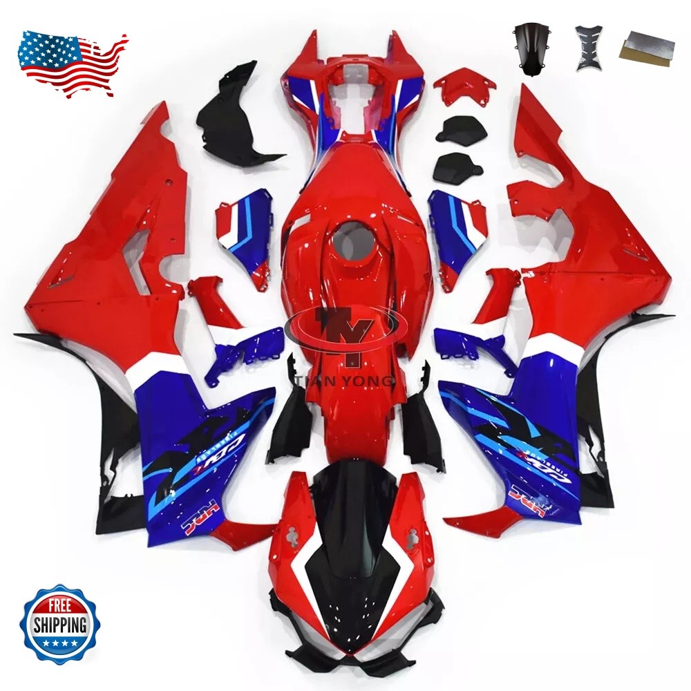 Red Injection Bodywork For Honda 2017 2018 2019 2020 CBR1000RR ABS Fairing Kit