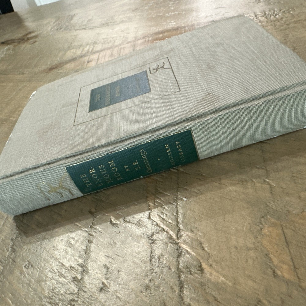 THE ENORMOUS ROOM by E.E. Cummings 1949 Modern Library HC No DJ