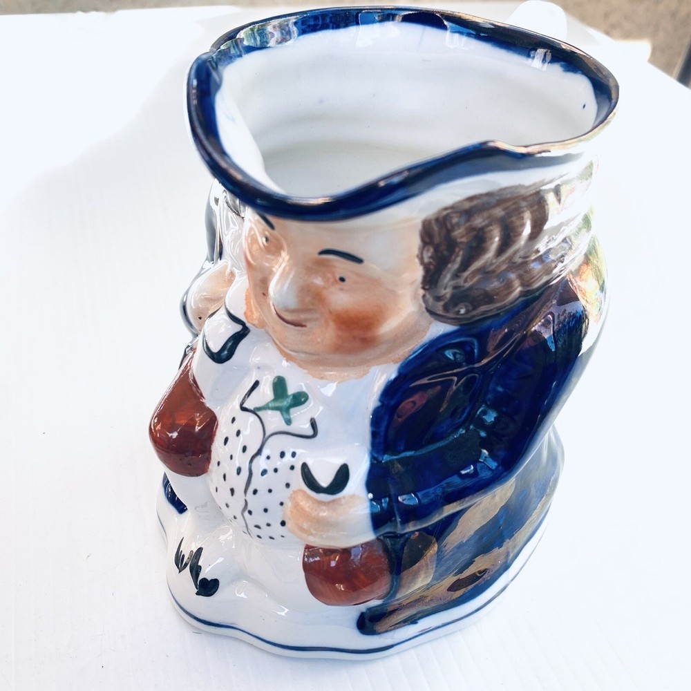 Antique Allertons Staffordshire Toby Jug Lustre Details c.1915