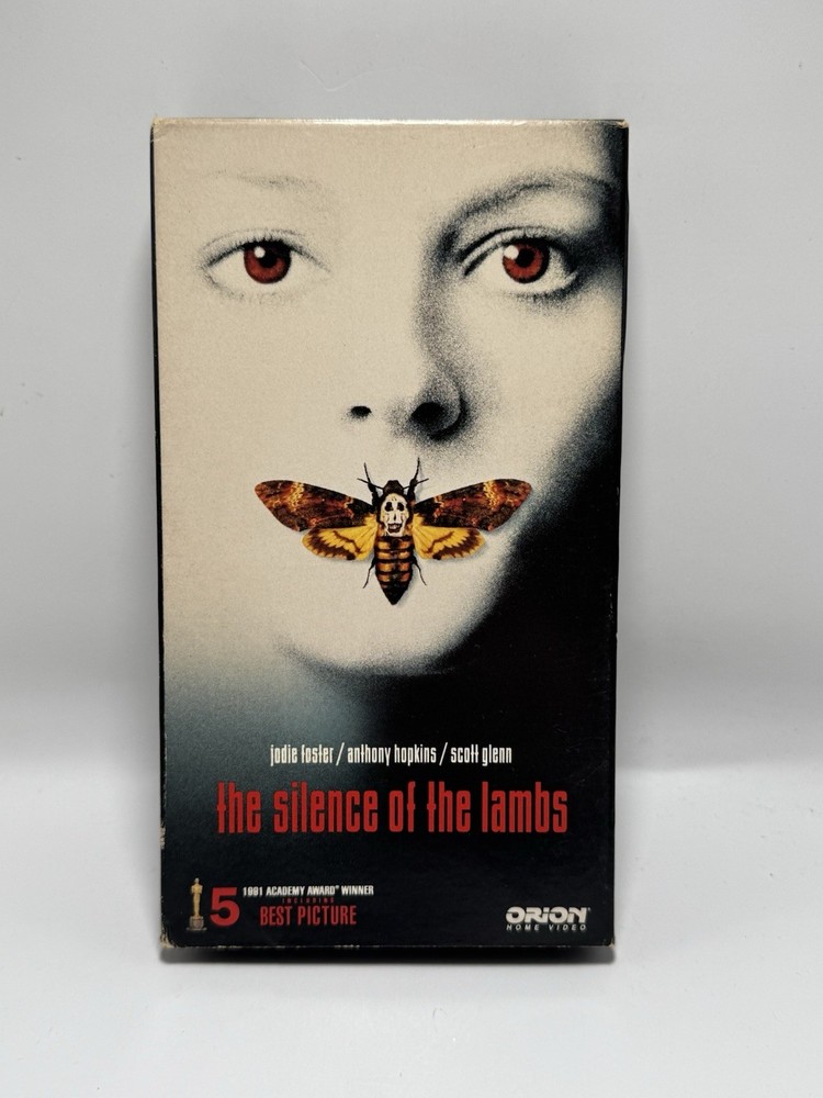The Silence of the Lambs (VHS, 1991) - Anthony Hopkins, Jodie Foster