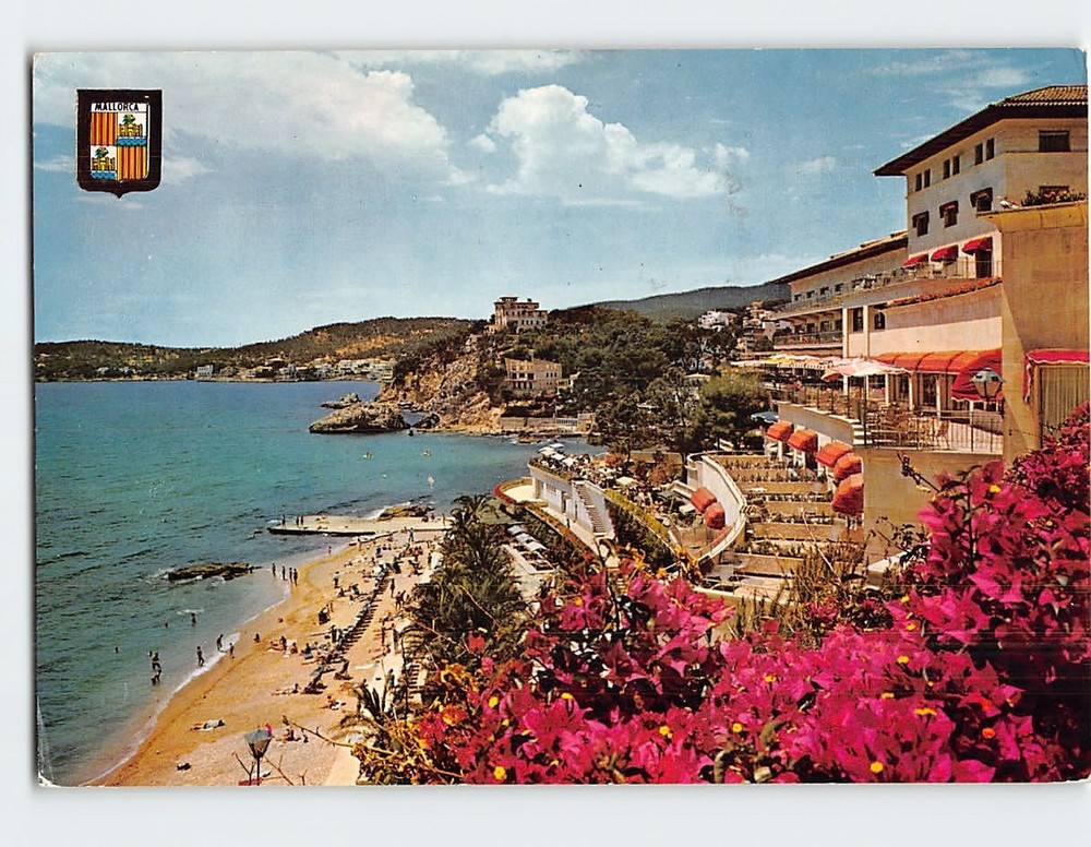 Postcard Calamayor Beach Mallorca Spain