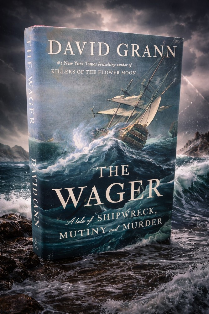 Wager : A Tale of Shipwreck, Mutiny and Murder by David Grann (2023, Hardcover)