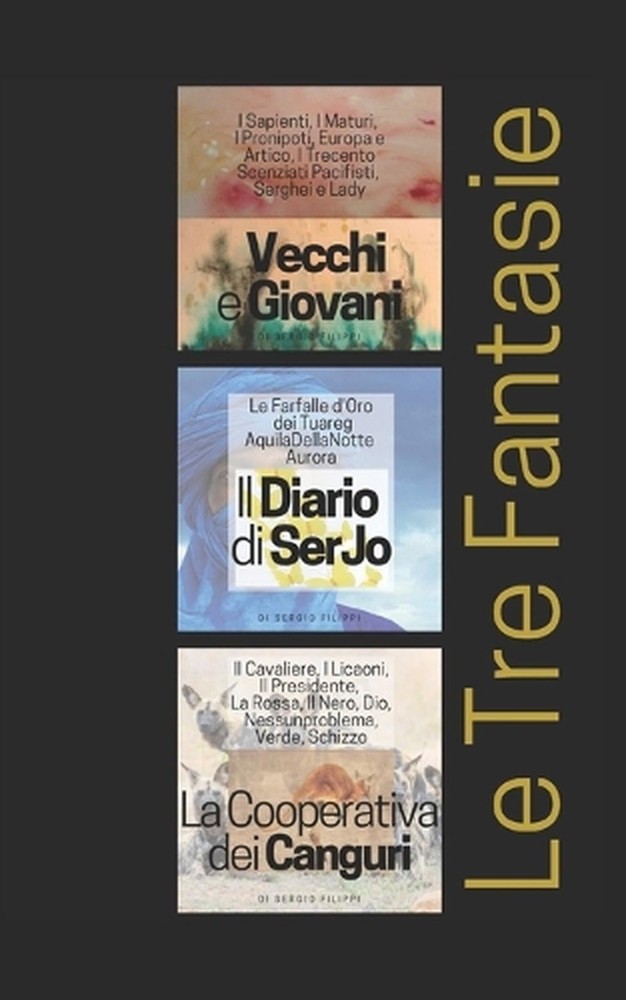 Tre Fantasie by Sergio Filippi (Italian) Paperback Book