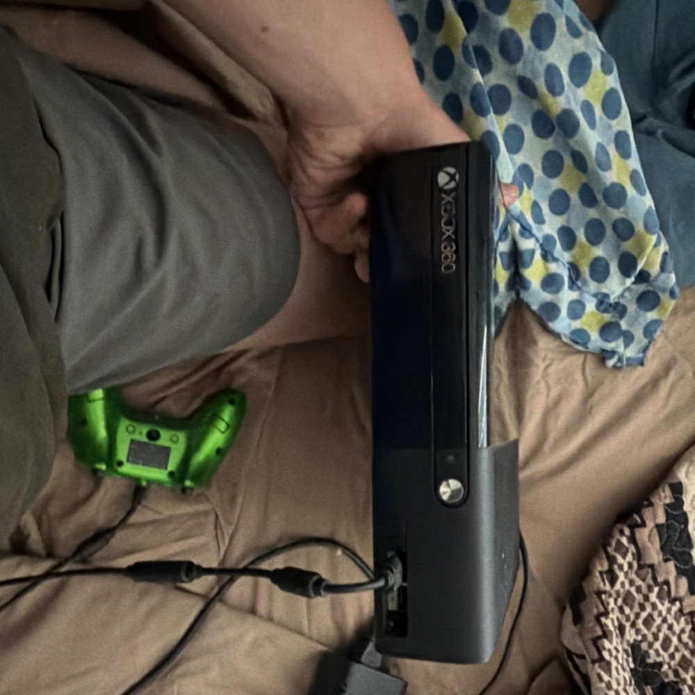 Xbox 360 Console with Controller, Power Adapter, and Games Bundle