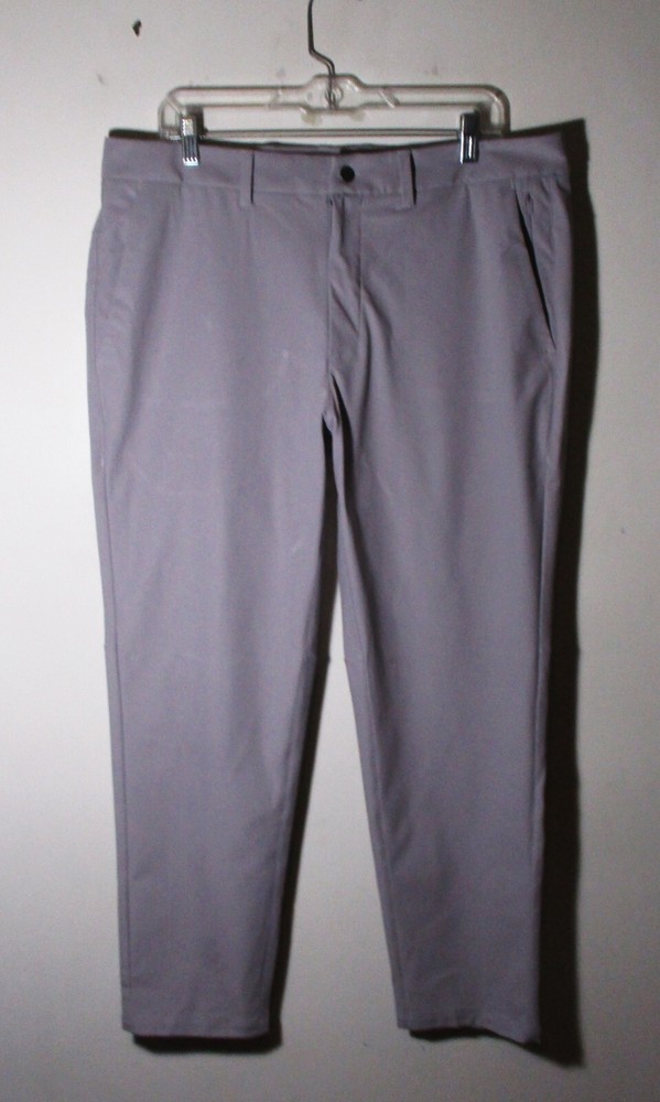 CRZ YOGA Gray Comfortable Golf Pants Size 36X30 NWT