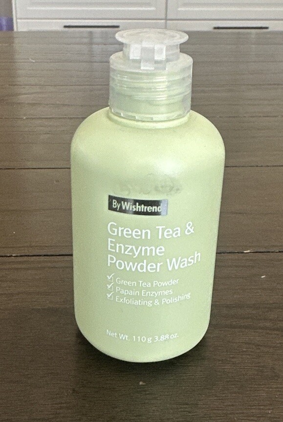 By Wishtrend Green Tea & Enzyme Powder Wash Powder, 3.88 oz (110 g)