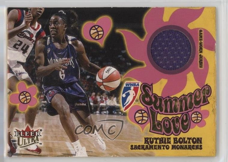 2002 Fleer Ultra WNBA Summer of Love Memorabilia Ruthie Bolton 6o3Fulfilled by COMC - World’s largest consignment service