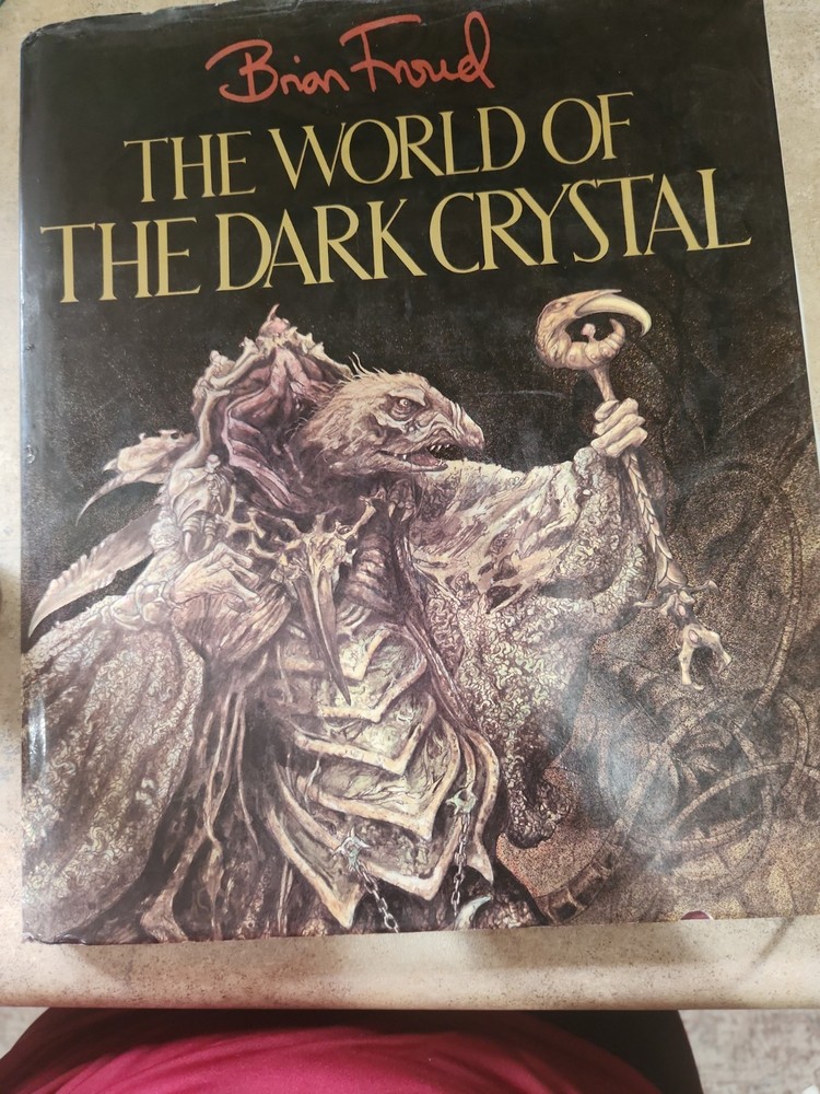The World Of The Dark Crystal Brian Froud 1982 First Edition