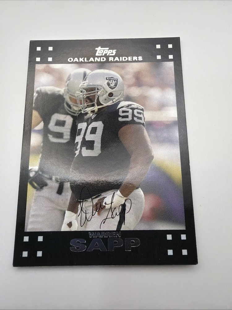 2007 Topps - Warren Sapp #265