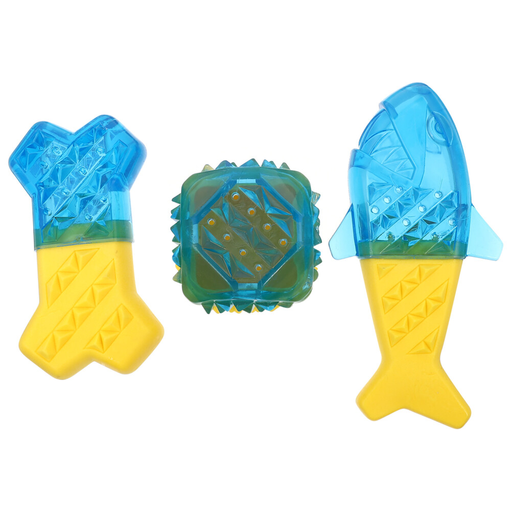 3 Pcs Pet Toy Squeaky Dog Chew Toys Chewer B for Small Dogs
