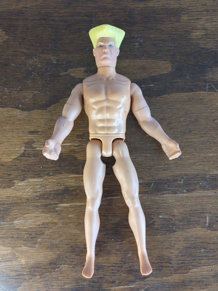 1992 GI Joe Street Fighter Guile 12-Inch Naked Action Figure by Hasbro