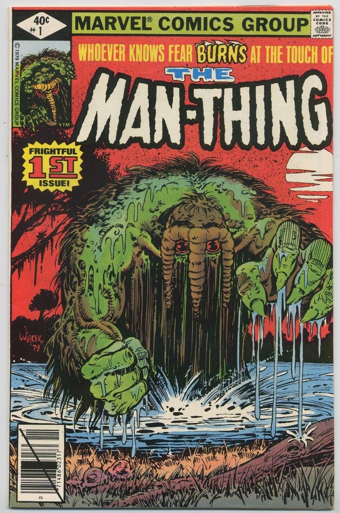 Man-Thing 1 NM- 9.2 Marvel 1979 Origin Retold Bob Wiacek