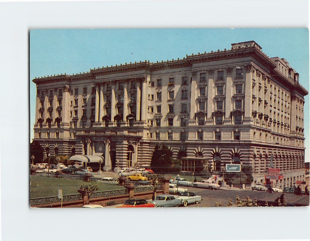 Postcard The Fairmont Hotel San Francisco California USA