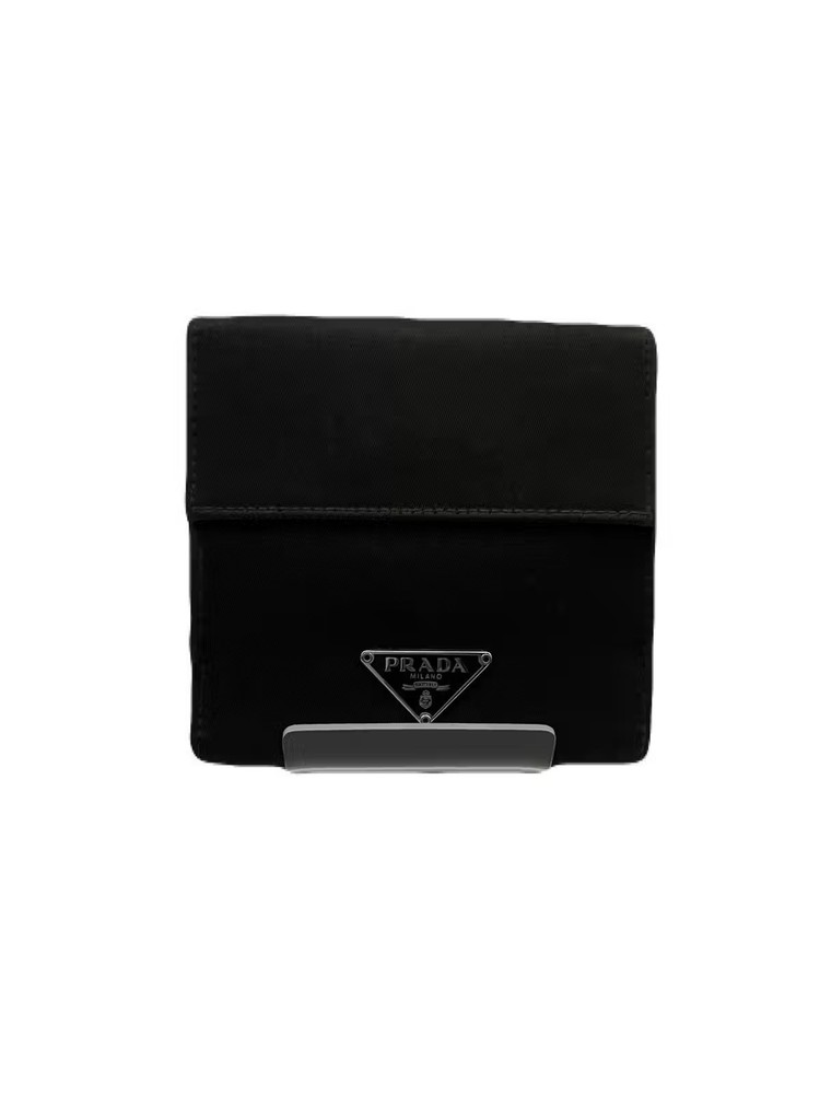 Prada Black Nylon Wallet Pre-Owned Model E0530-228