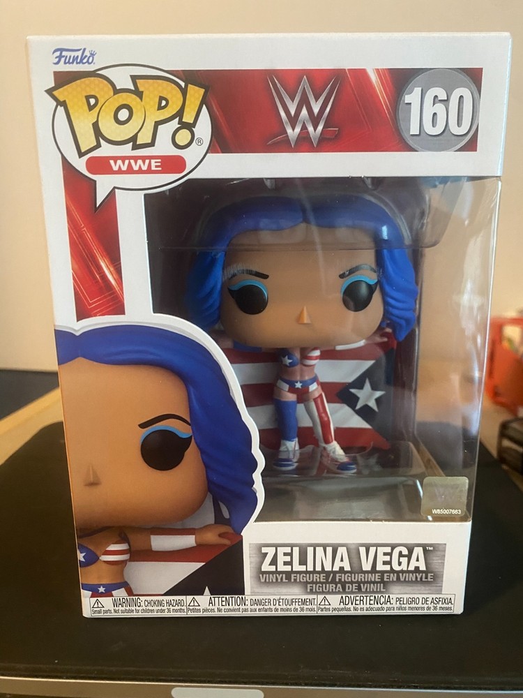 FUNKO Pop Vinyl WWE ZELINA VEGA Figure C9+