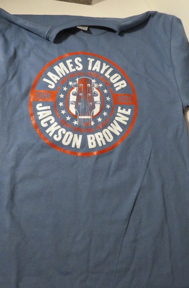 James Taylor Jackson Browne Concert T Shirt Full Size S-5XL BO2745
