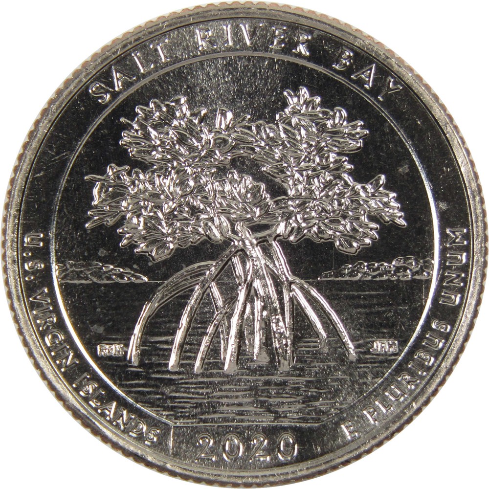 2020 D Salt River Bay National Park Quarter BU Uncirculated Clad Coin