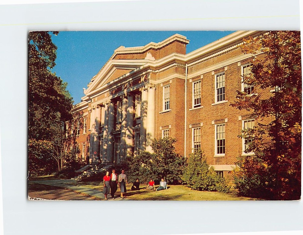 Postcard The Administration Building Union University Jackson Tennessee USA