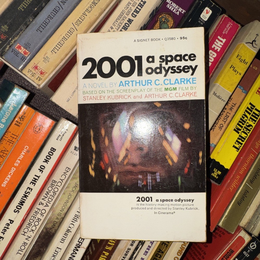 1st printing July 1968 - 2001: A Space Odyssey Arthur C. Clarke Signet Books