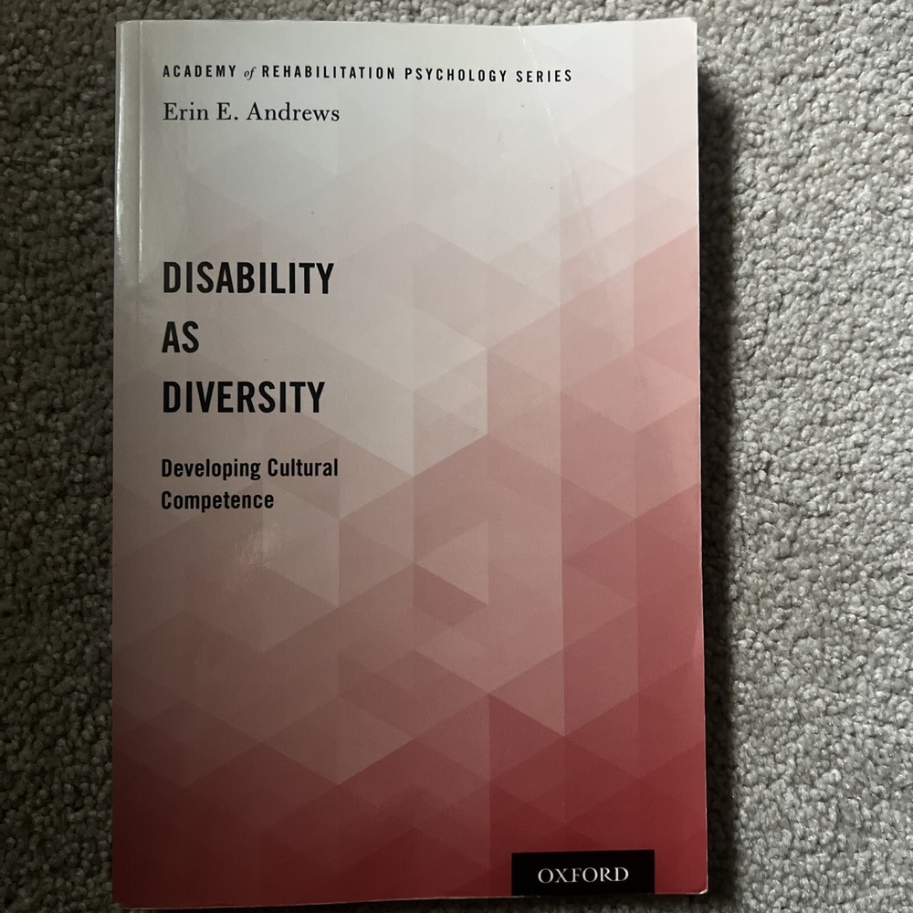 Academy of Rehabilitation Psychology Ser.: Disability As Diversity : Developing-image