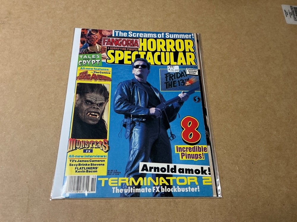 Fangoria Horror Spectacular, Oct.1991...Arnold Swartzeneger cover