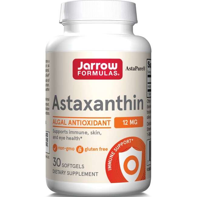 Jarrow Formulas, Inc. Astaxanthin 12 mg 30 Sgels