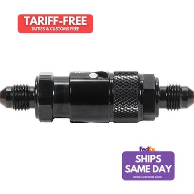 Allstar ALL50213, Kit Black Aluminum Quick Disconnect Alum -4 Kit Performance Pa