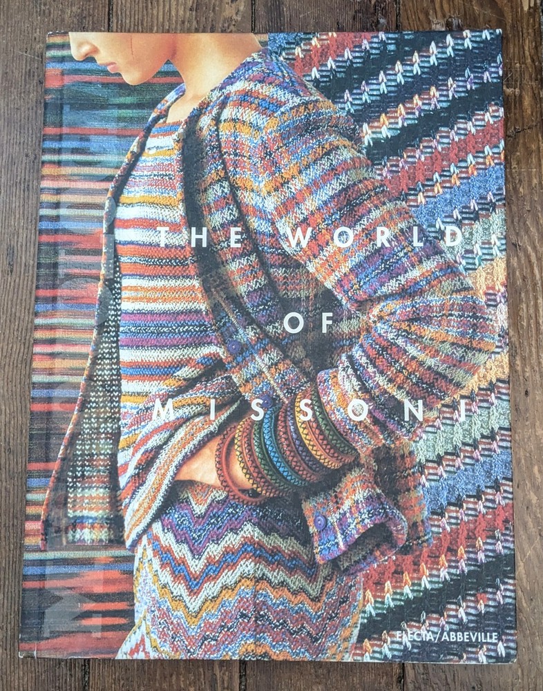 MISSONOLOGIA:  THE WORLD OF MISSONI 1995 1st US Fashion Design