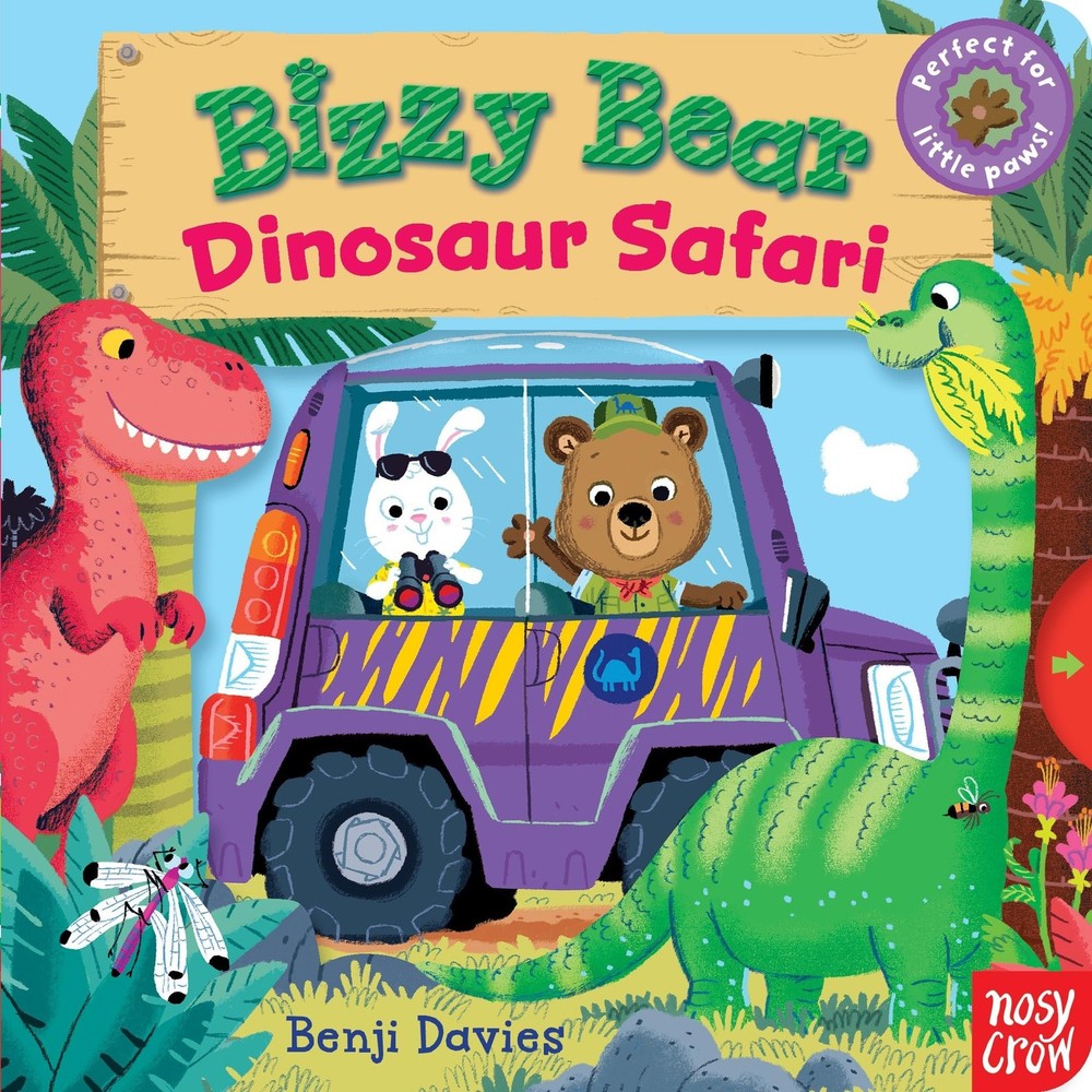 Bizzy Bear: Dinosaur Safari: (Interactive Prehistoric Dinosaur Board Book fo...