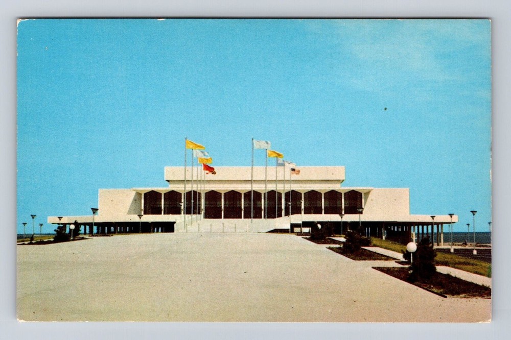 Ocean City MD-Maryland, 1970 State Convention Hall, Vintage Postcard