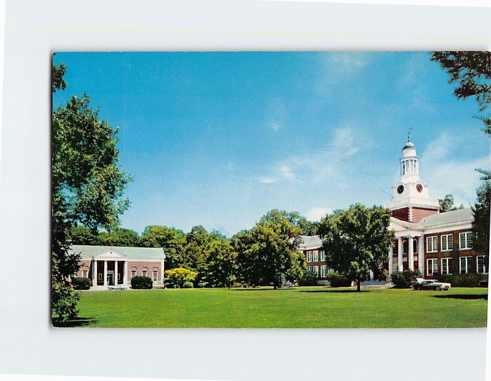Postcard Main Building & Library State Teachers' College Trenton NJ USA