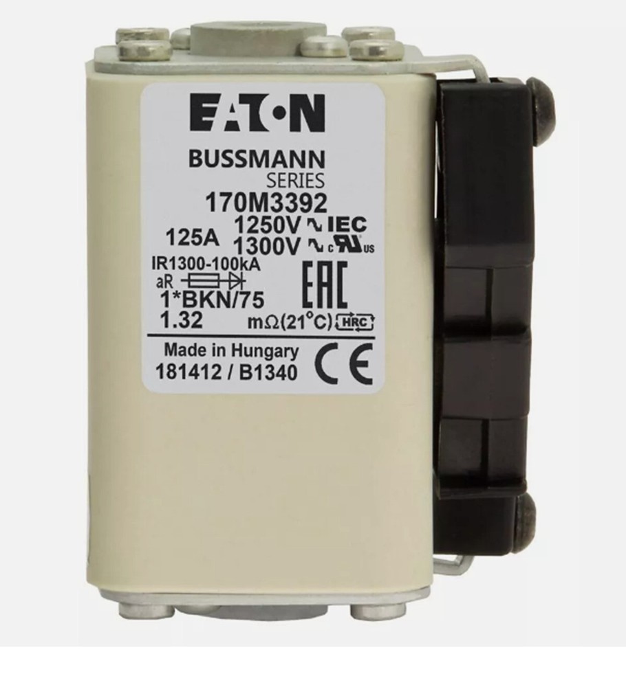 NEW 170M3392 Fuse 125A 1250V #F22