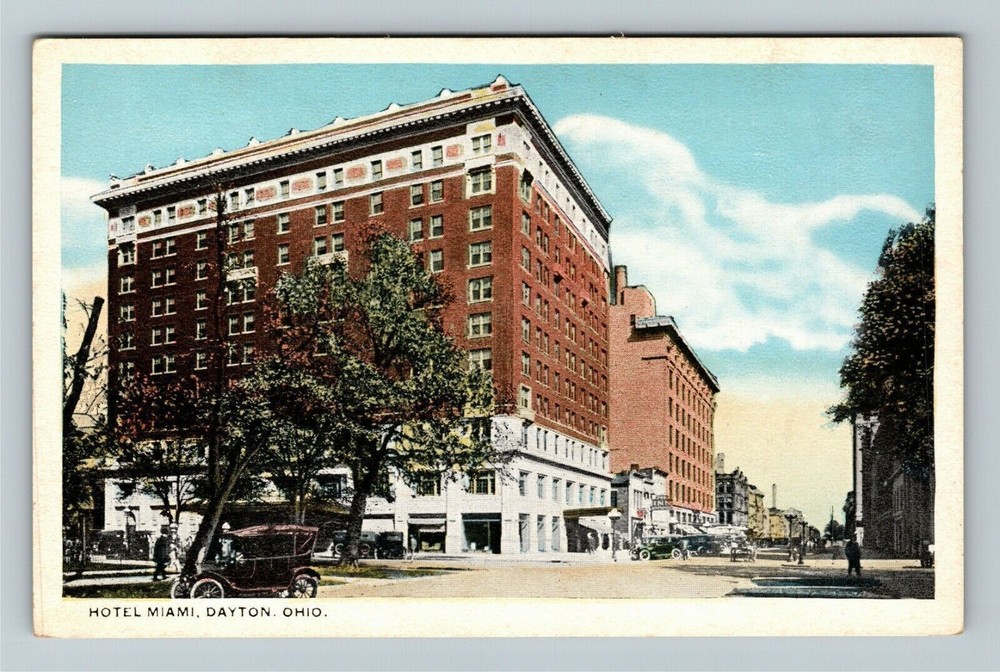 Dayton OH-Ohio, Hotel Miami, Vintage Postcard