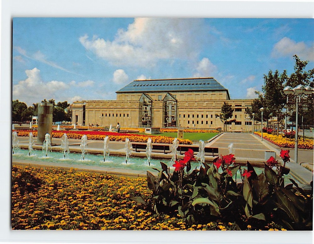 Postcard Congress Center Karlsruhe in Germany