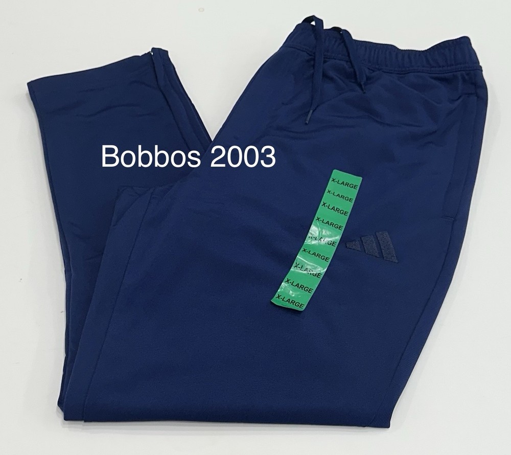 Adidas Men's Tricot Pants, Blue, Size XL