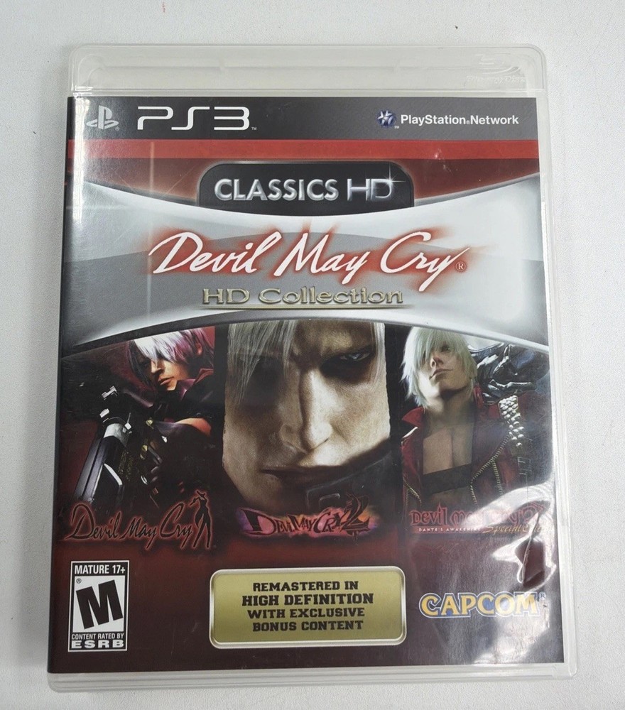 Devil May Cry HD Collection (Sony PlayStation 3 PS3) No Manual TESTED