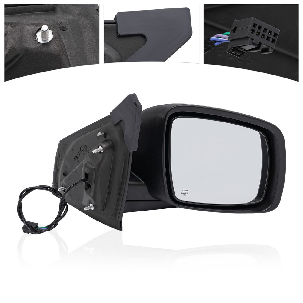 7pin Heated Manual Folding Front Right Side Power Mirror For Dodge Journey 09-18