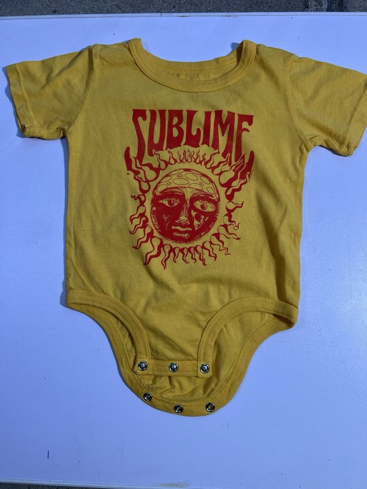 Rowdy sprouts Sublime Yellow One Piece 3-6 Months super soft 100% cotton new