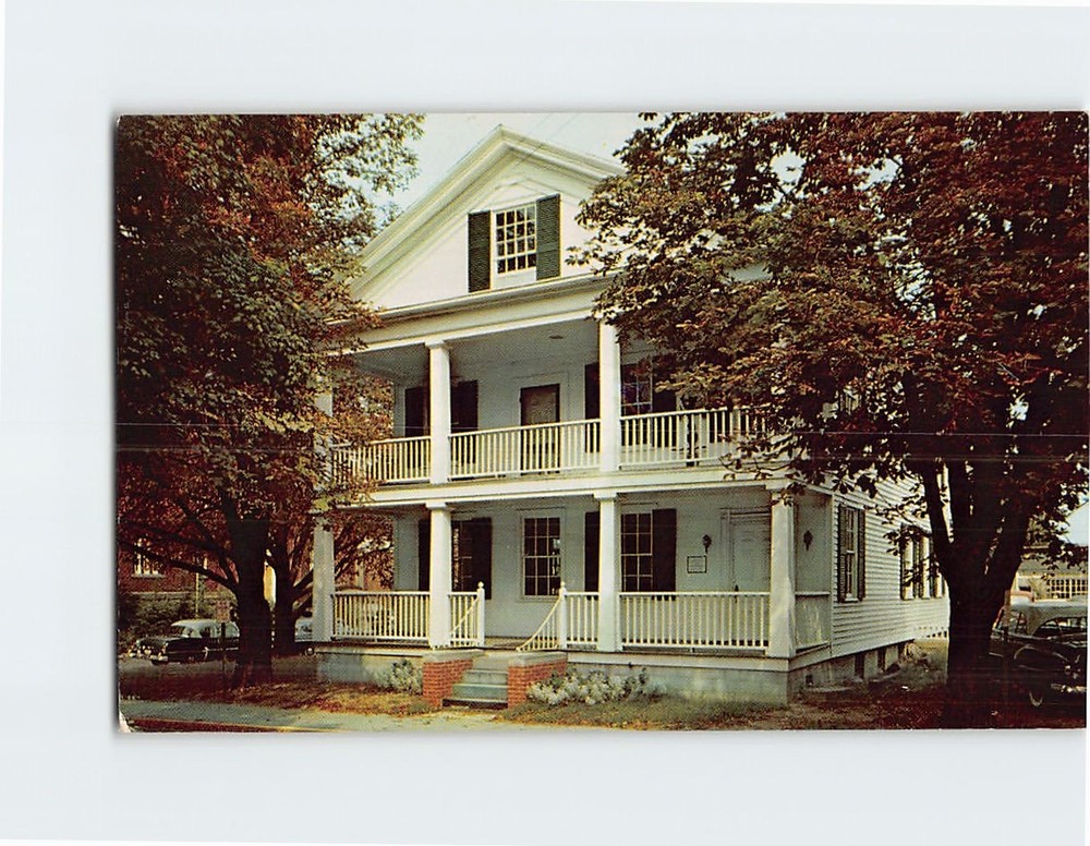 Postcard Fireland Historical Society Museum Norwalk Ohio USA