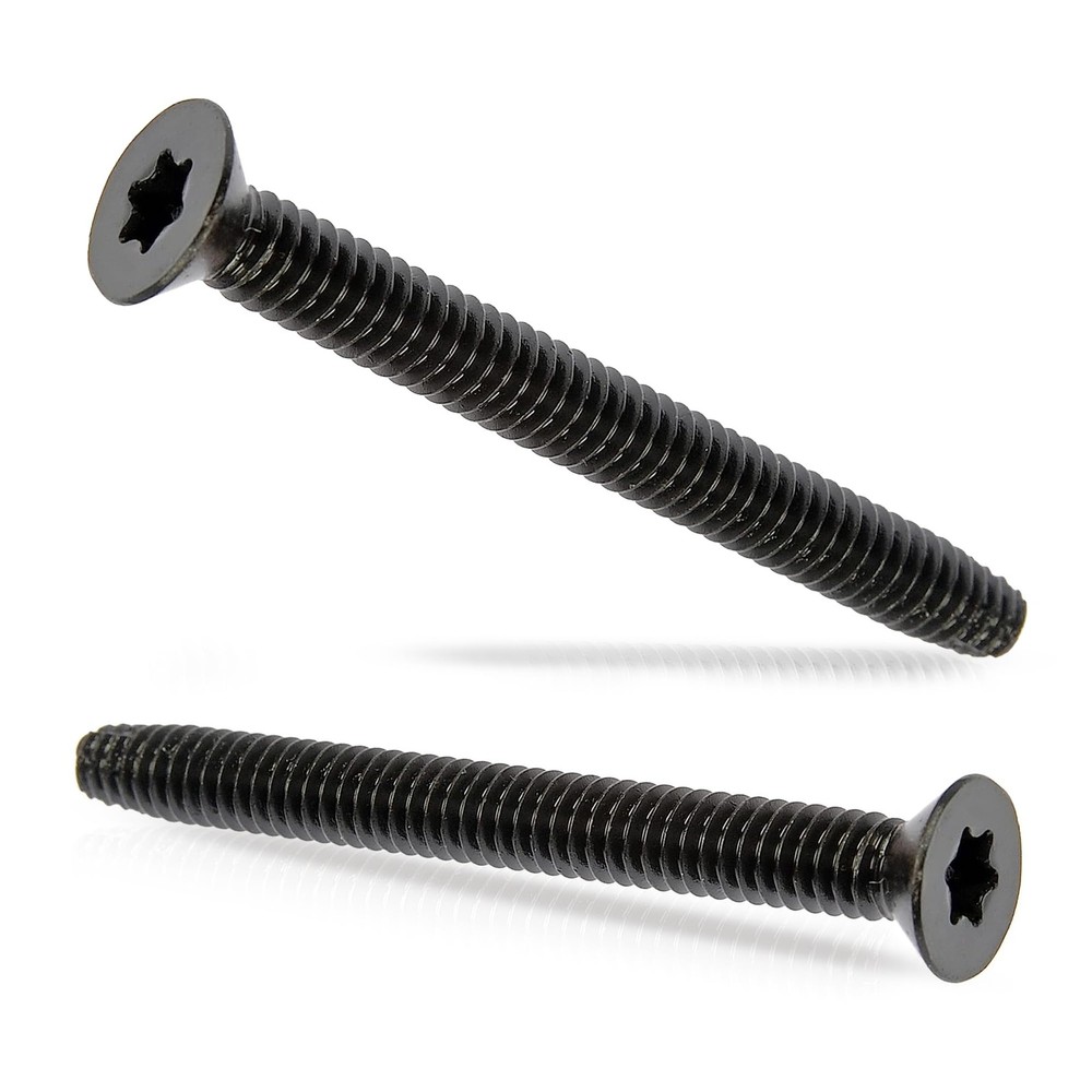 5/16-18 x 2-1/2 Inch Black Trailer Deck Screws 100 Pack
