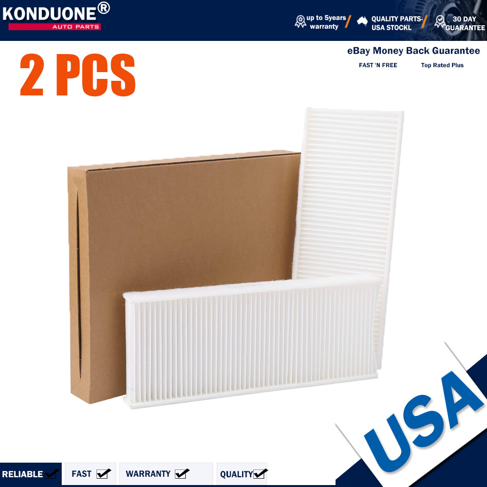 2 pcs For Frontier Pathfinder Xterra NV1500 Equator AC CABIN  AIR FILTER C25764
