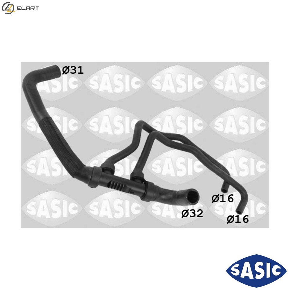RADIATOR HOSE 3404175 FOR RENAULT SCENIC/II MEGANE/Sport/Tourer/Grandtour 1.5L