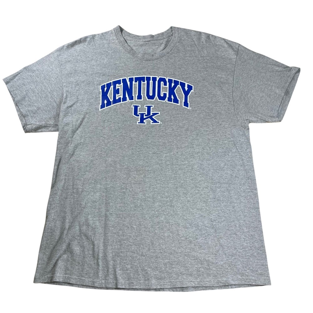 Kentucky Wildcats NCAA T-Shirt Mens XL Gray Short Sleeve Graphic Tee *See Pics
