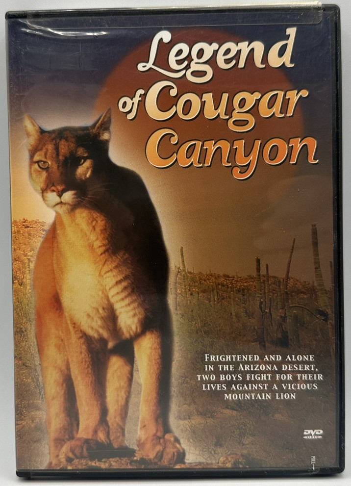 Legend of Cougar Canyon DVD Standard Fullscreen Holder Kasper Johnny Guerra 2002